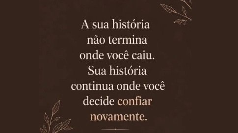 Palavra do dia – A Fé Te Faz Levantar Outra Vez!