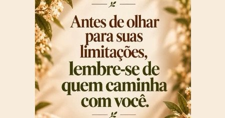 Palavra do Dia – Deus vai sustentar seus passos!