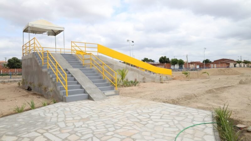Segunda etapa do Parque do Povo Rafael Coelho deve ser entregue até o final do ano