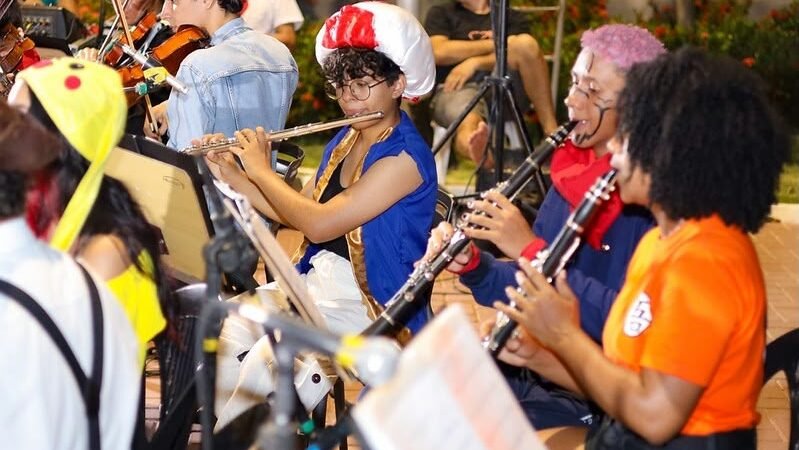 Concertos Itinerantes: Prefeitura de Petrolina leva apresentação da Camerata 21 de Setembro para Orla