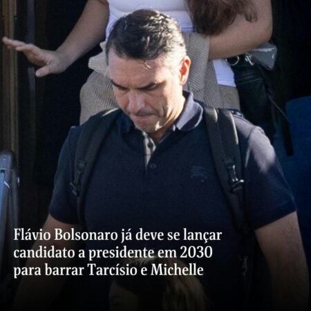 Flávio Bolsonaro já deve se lançar candidato a presidente em 2030 para barrar Tarcísio e Michelle