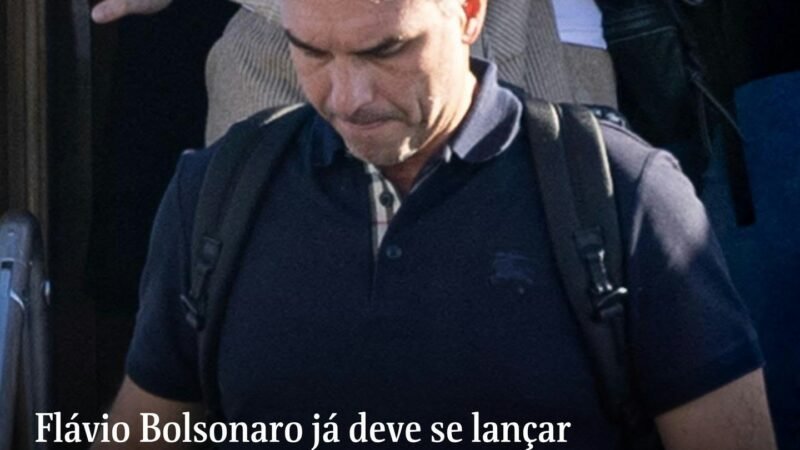 Flávio Bolsonaro já deve se lançar candidato a presidente em 2030 para barrar Tarcísio e Michelle